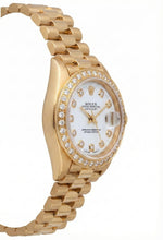 Rolex Dj Watch Presidential Style Gold Bezel Diamond Dial Rolex