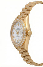 Rolex Dj Watch Presidential Style Gold Bezel Diamond Dial Rolex