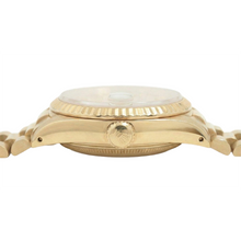 Rolex Dj Watch Presidential Style Gold Bezel Natural Earth Mined Diamond Dial Rolex