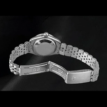 Rolex Dj Watch White Natural Earth Mined Diamond Dial Jubilee Stainless Steel Watch