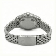 Rolex Dj White Mop Roman Dial Natural Earth Mined Diamond Bezel Ss Jubilee Bracelet QUICK SET