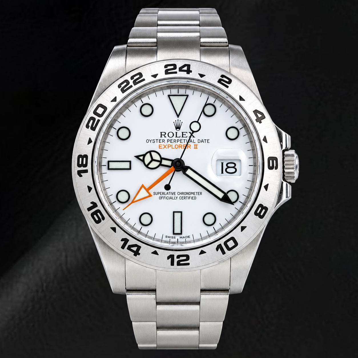 Rolex Explorer II 216570 42mm Polar White Dial Stainless Steel Watch
