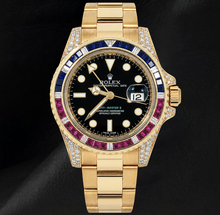 Rolex GMT Master II  116718 Black Dial 40mm Yellow Gold 18K Watch