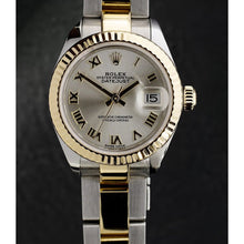 Rolex Ladies 279173 Two Tone Datejust Watch 18k Yellow Gold