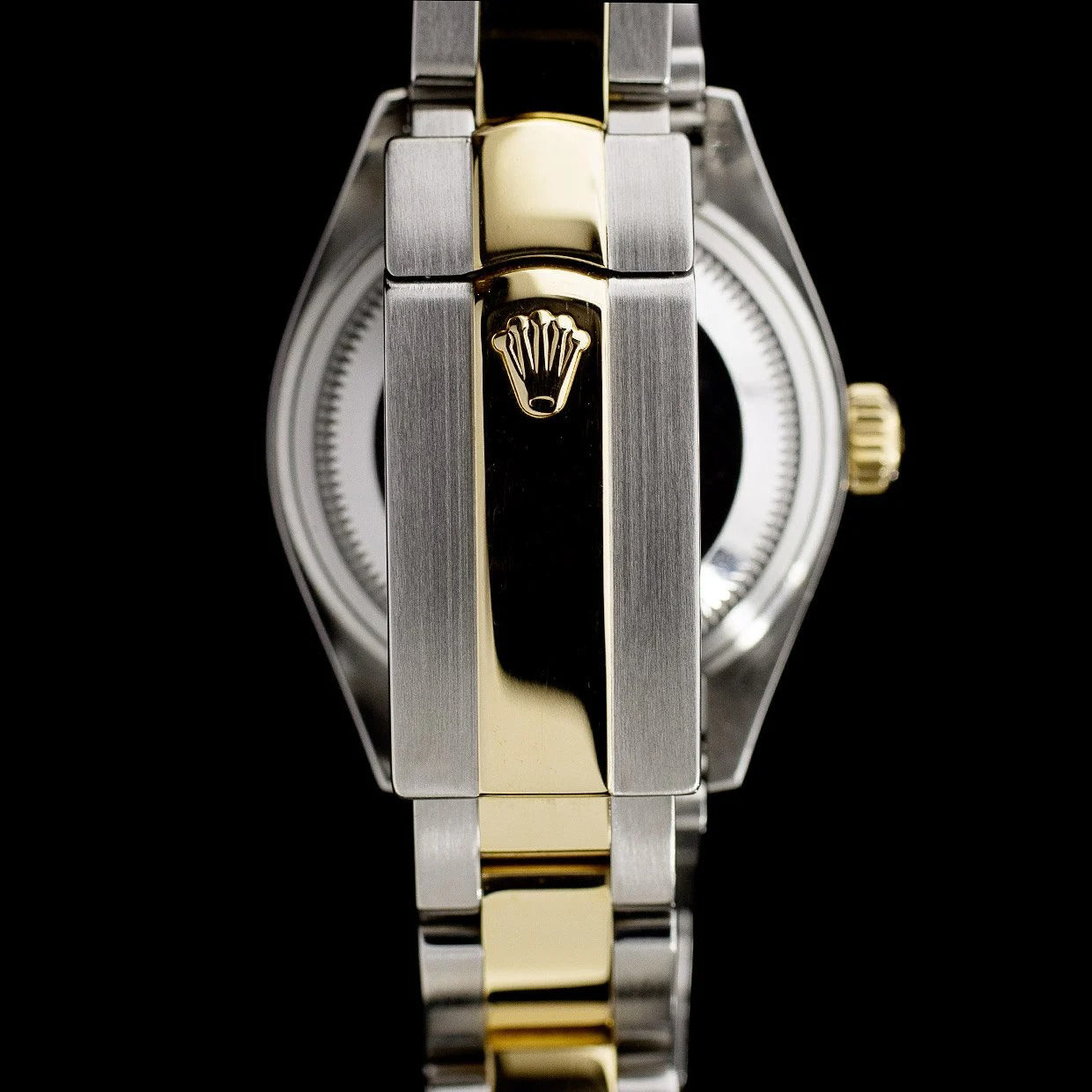 Rolex Ladies 279173 Two Tone Datejust Watch 18k Yellow Gold