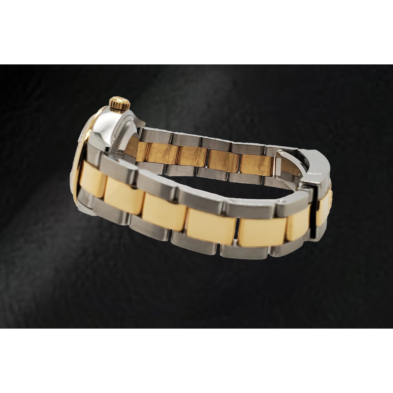 Rolex Ladies 279173 Two Tone Datejust Watch 18k Yellow Gold