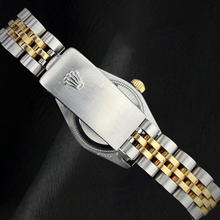 Rolex Ladies Datejust 26 mm Champagne Factory Diamond Dial Two Tone Watch