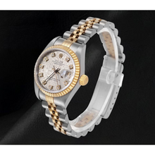 Rolex Ladies Datejust 26mm 2002 Year Diamond Dial Two Tone Watch