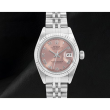 Rolex Ladies Datejust 26mm 2002 Year Pink Roman Dial Watch