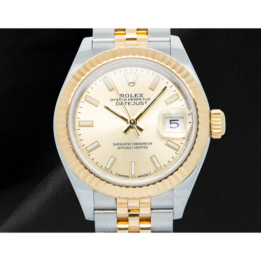 Rolex Ladies Datejust 26 mm 179173 Champagne Luminous Dial