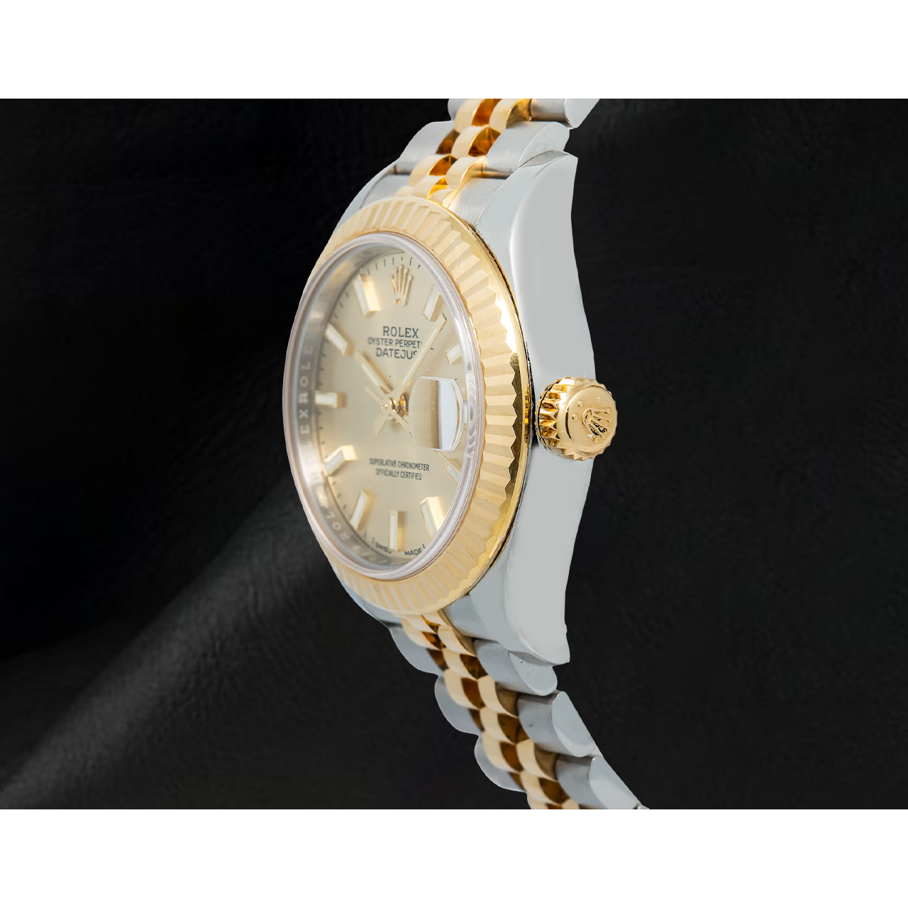 Rolex Ladies Datejust 28 mm 279173 Champagne Luminous Dial