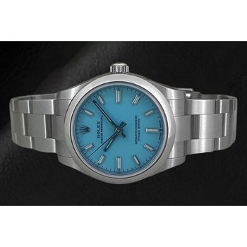 Rolex Ladies Oyster Perpetual 31mm Luminous Dial Steel Watch