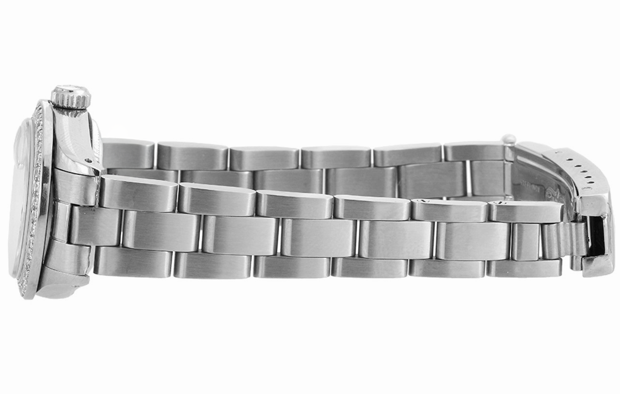 Rolex Ladies Watch Oyster Bracelet Gorgeous Date Just Rolex