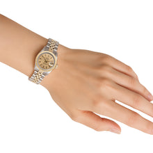 Rolex Lady-Datejust 26 mm Champagne Stick Dial Two Tone Watch P4