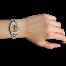 Handcrafted Gemstone Rolex ct – top view