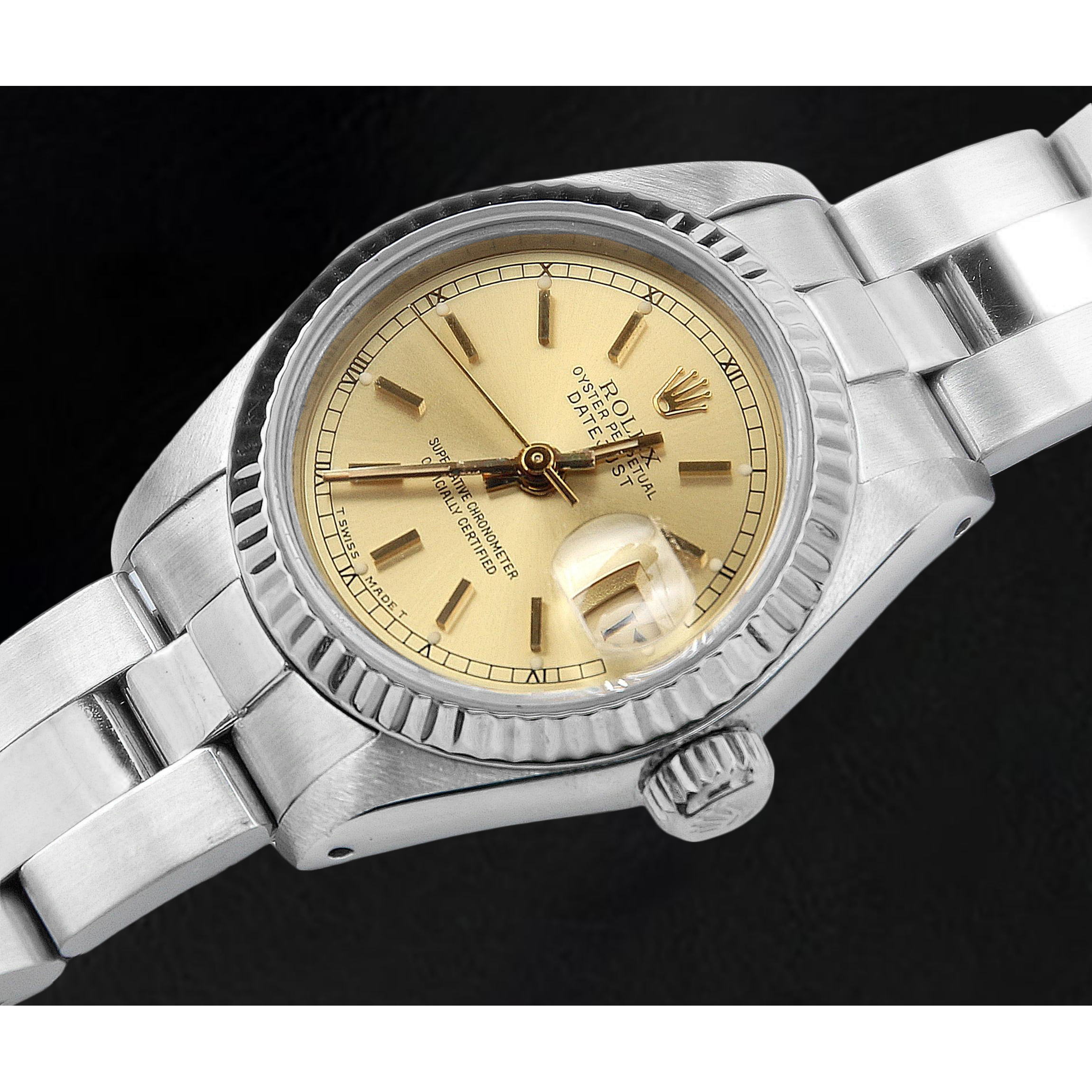 Gemstone Rolex -ct Stainless Steel – main view