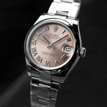 Rolex Lady Date-just Salmon Roman Dial Steel Watch