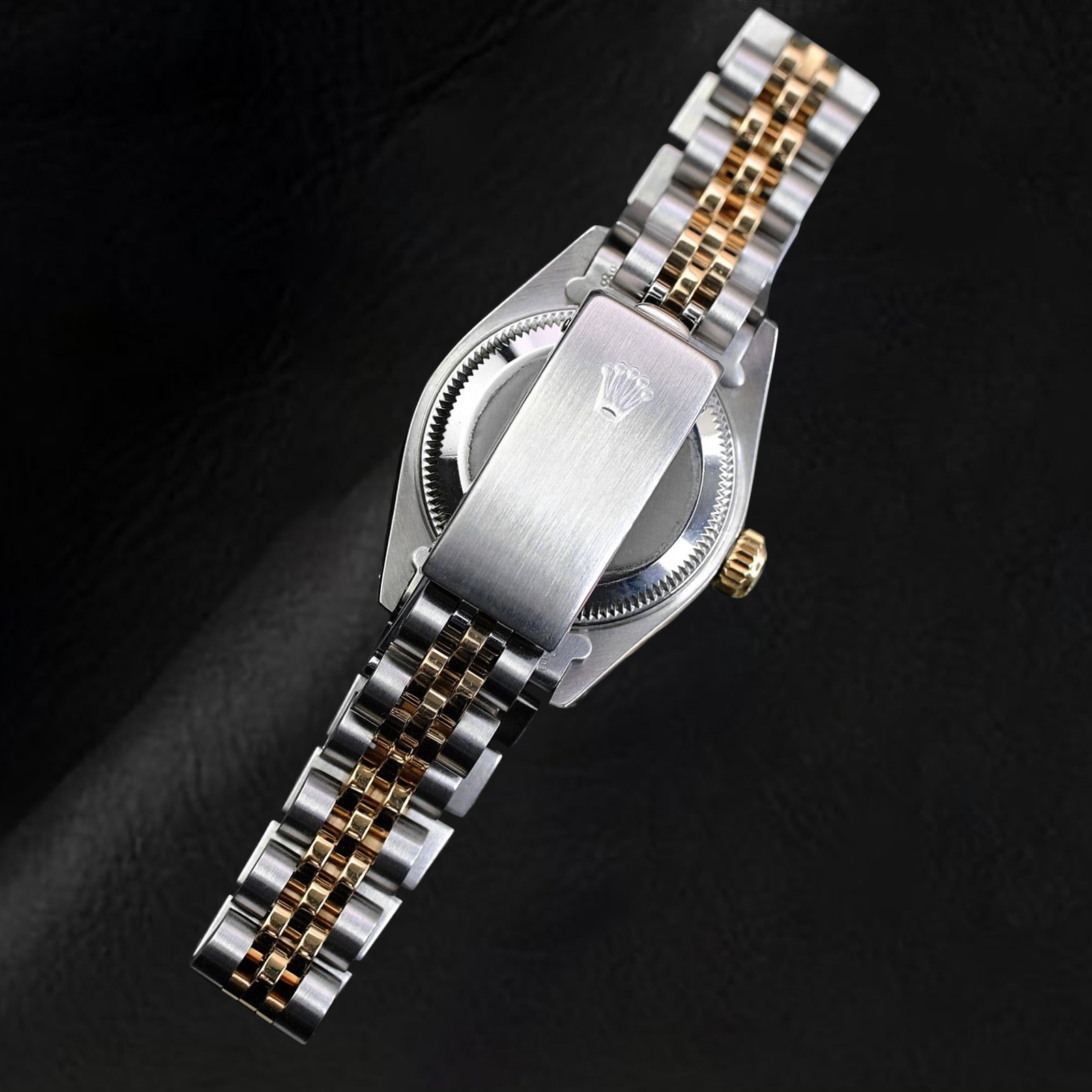 Rolex Lady Datejust 26 mm Silver Jubilee Diamond Dial Two Tone Watch