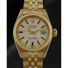 Rolex Lady Datejust 26 mm Yellow Gold President Style Watch