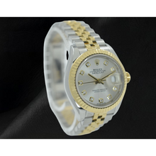 Rolex Lady Datejust 28mm 279173 Silver Diamond Dial Watch Two Tone