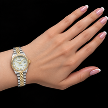 Rolex Lady Datejust 28mm 279173 White Roman Dial Two Tone Watch