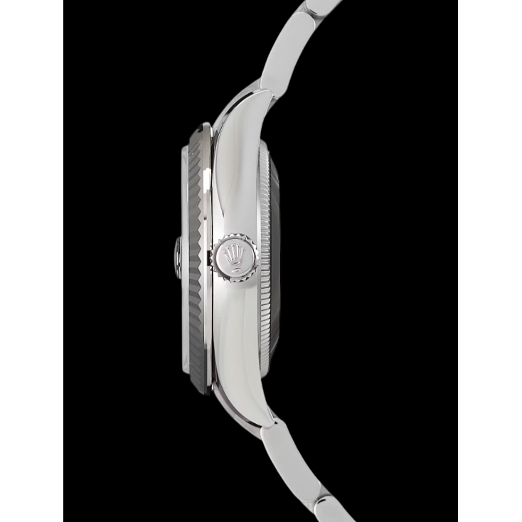 Rolex Lady Datejust 31mm Purple Natural Earth Mined Diamond Dial Stainless Steel Watch