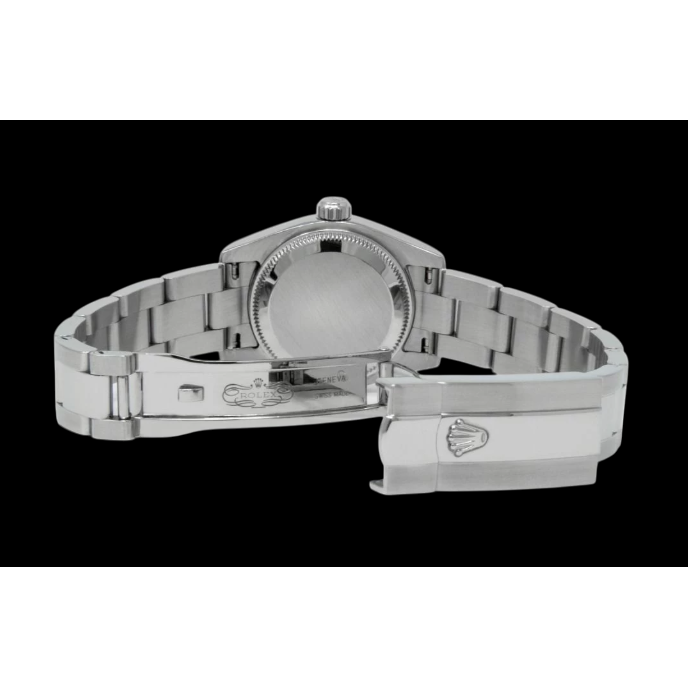 Rolex Lady Datejust 31mm Purple Natural Earth Mined Diamond Dial Stainless Steel Watch