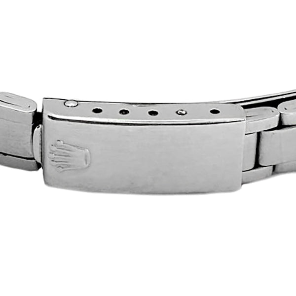 Rolex Lady Datejust Black Stick Dial 26 mm Staiinless Steel Watch