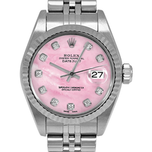 Rolex Lady Datejust Year 2004 26 mm Pink Mother Of Pearl Stainless Steel Watch