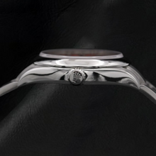 Rolex Lady Oyster Perpetual 31mm Red Luminous Dial Stainless Steel Watch