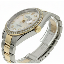 South Sea Pearl Rolex -ct Two Tone Gold – side view