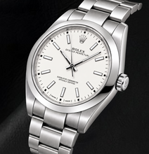 Rolex Oyster Perpetual 114300 39mm White Luminous Stick Dial Stainless Steel Watch