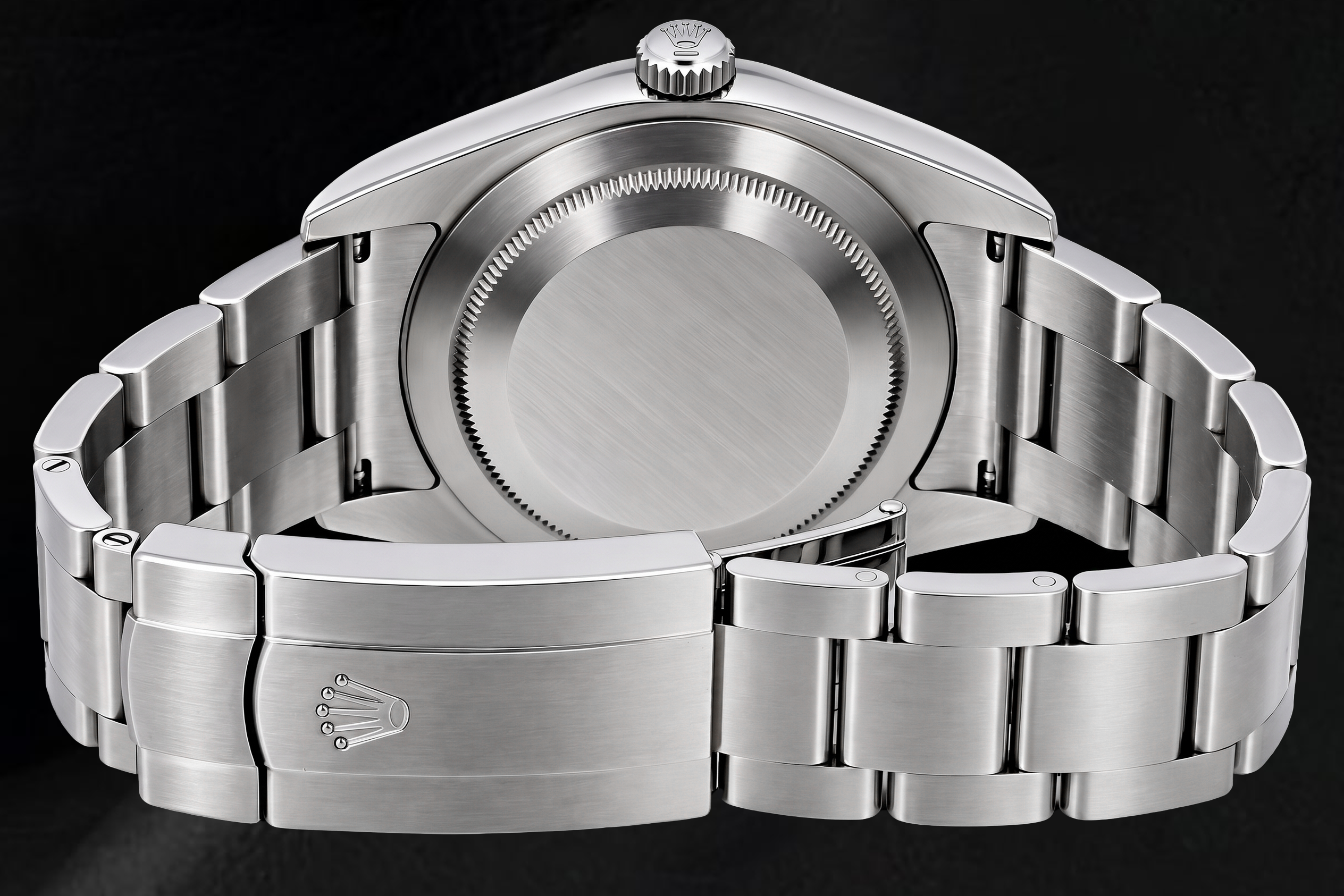 Rolex Oyster Perpetual 114300 39mm White Luminous Stick Dial Stainless Steel Watch