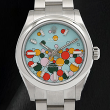 Rolex Oyster Perpetual 277200 31mm Turquoise Celebration Stick Dial Stainless Steel Watch