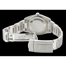 Rolex Oyster Perpetual 31mm Salmon Luminous Dial Ladies Steel Watch