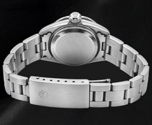 Rolex Oyster Perpetual 67193 26mm White Mother of Pearl Diamond Dial Stainless Steel Watch