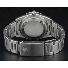 Rolex Oyster Perpetual Iced Bezel Stainless Steel Ladies Watch