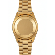 Rolex President Stick Dial Fluted Bezel Yellow Gold Lady Watch