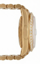 Rolex Presidential Style Watch Black Natural Earth Mined Diamond Dial Bezelyg Datejust