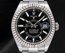 Rolex Sky Dweller 326934 Black Dial 42mm Stainless Steel Oyster Bracelet Watch