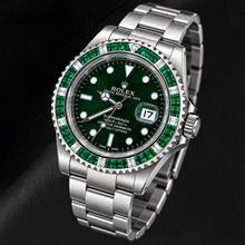 Rolex Submariner40 mm 16800 Green Luminous Dial Stainless Steel Watch