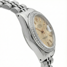 Rolex Women Datejust Watch Ss Jubilee Champange Stick Dial Rolex