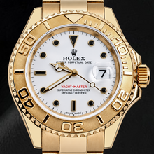 Rolex Yacht-Master 16628 40mm White Dial Yellow Gold Watch
