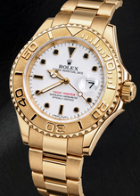 Rolex Yacht-Master 16628 40mm White Dial Yellow Gold Watch