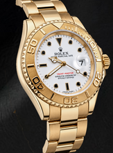 Rolex Yacht-Master 16628 40mm White Dial Yellow Gold Watch