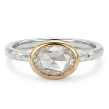 Rose Cut Brilliant Diamond Solitaire Engagement Ring 1.50 ct