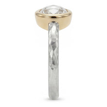 Rose Cut Brilliant Diamond Solitaire Engagement Ring 1.50 ct
