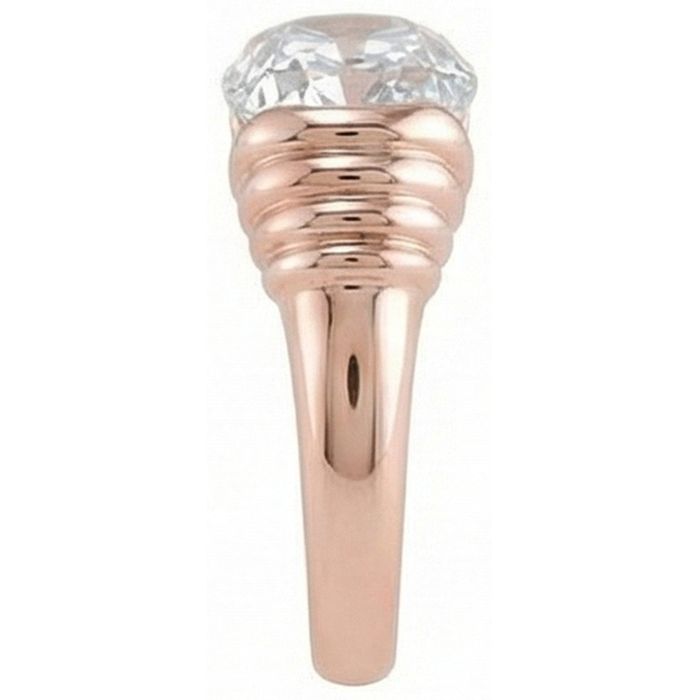 natural cushion diamond 2.25ct ring profile view