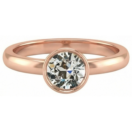 natural round diamond 1.50ct watch side angle