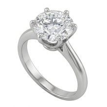 Round 1.25 Ct Natural Earth Mined Diamond Solitaire Ring Prong Setting White Gold 14K